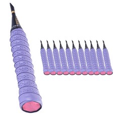 VOLAR 심쿠션 그립 테이프, 퍼플, 12개