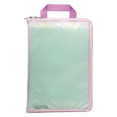 日本 SONiC A4手提夾層文件袋, 粉紅, 1個