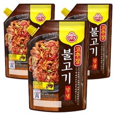 OTTOGI 不倒翁 料理調味醬, 500g, 3包