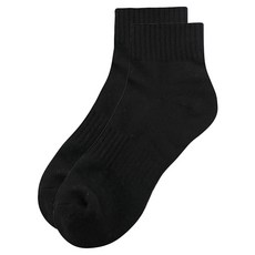 Easy Leg 女性用雙層底素色運動短襪