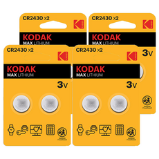 코닥 MAX CR2430 3V 리튬 코인 건전지, 2개입, 4개