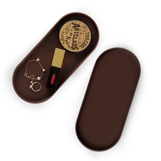 Reborn.J Silysili矽膠托盤 2入, 棕色