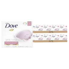 Dove 多芬 深層保濕柔膚香皂 粉紅玫瑰香 溫和保濕 呵護您的肌膚, 106g, 24入
