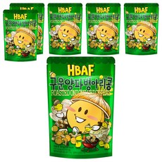 HBAF 鷹嘴豆 烤洋蔥口味, 90g, 6包
