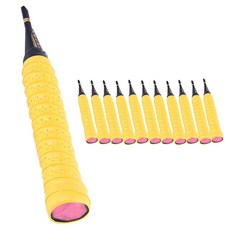 VOLAR 球拍握把布 1.1m 12入, 黃色的