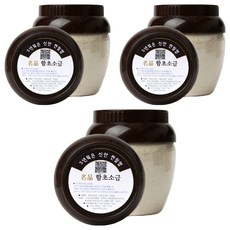 영심이네 소금 신안함초 함초천일염 가는소금, 450g, 3개