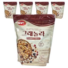 Cereal'o 蔓越莓杏仁麥片, 500g, 5包