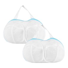內衣洗衣袋, 2個, 藍色