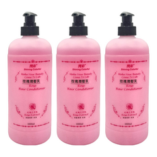 Shining Colorful 閃彩 潤髮乳 玫瑰, 1L, 3入