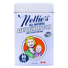 nellie's 幼兒衣物清潔增豔漂白酵素粉, 1入, 1kg