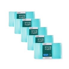 Tamsaa 神奇補充塑膠袋 280系列相容 22L/25L 嬰兒爽身粉香味, 22L, 5個