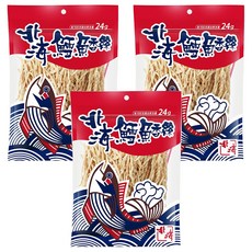 北海 鱈魚香絲, 51g, 3包