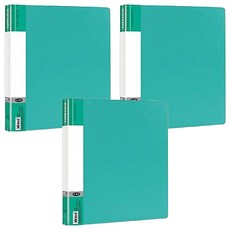 Data Line 左上板夾 + 右中強力夾 dl_06103c A4, 綠色, 3入