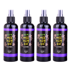 정우당 정모팩 어성초자소엽녹차 헤어 스프레이, 200ml, 4개