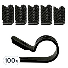 TyrannoTie 尼龍束線帶, 100個, 黑色