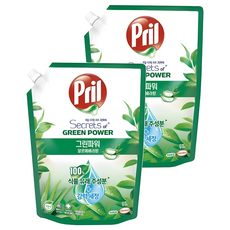 Ruffle Green Power 蘆薈洗潔精, 1L, 2個