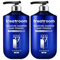 treatroom 經典香氛洗髮精 嬰兒爽身粉香, 1.077L, 2瓶