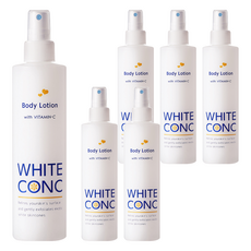 WHITE CONC 美白保濕身體噴霧, 245ml, 6瓶