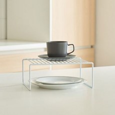 msliving 碗盤收納架, 白色