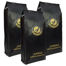 Jungle COFFEE 瓜地馬拉 安提瓜SHB 咖啡豆, 原豆(未研磨), 1kg, 3個