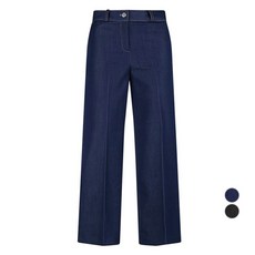 luxgolf 女款寬版聚酯纖維牛仔褲 YD4A220W