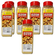 金河姜味粉, 6個, 400g