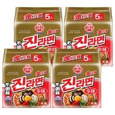 OTTOGI 不倒翁 金拉麵 辣味 120g, 20包