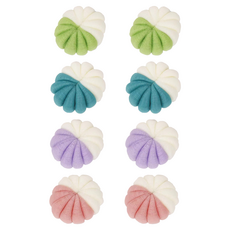 雙色溫和起泡日常沐浴球 4色組, 2組, 混色