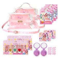 Little Bling Secret Jouju 星星女神公主粉紅手提包兒童美甲組, 6種, 2套