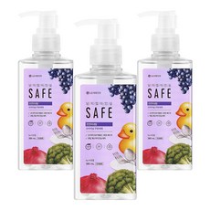 [비건라이프] 세이프 천연미네랄 주방세제 오리지널 용기형, 385ml, 3개
