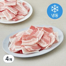 옛날 삼겹살 (냉동), 4개, 1kg