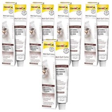 Gim Cat 俊寶俊喵 化毛膏專業版, 含天然芳香麥芽 蔬菜油及大量纖維質, 100g, 5條, 毛球排出腸胃消化