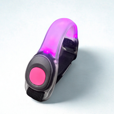 하우스핏 야간 러닝 안전팔찌 발광 팔 밴드, 핑크, 1개