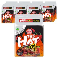 오뚜기 더핫 열라면 120g, 64개