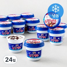 롯데웰푸드 찰떡 일품 팥빙수 (냉동), 240ml, 12개입, 2개