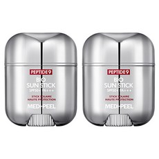 메디필 펩타이드 9 바이오 선스틱 SPF50+ PA+++, 2개, 20g