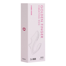 Dr.情趣 GOLDEN FINGER指藤鷹 手指跳蛋, 玫紅色, 1個