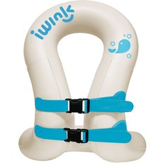 Eyewink 頸管浮力背心 25kg, White+Whale