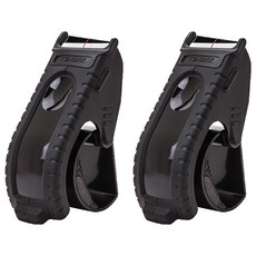 TENDO 高級膠帶切割器 P-1200, 黑色, 2個