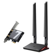 tp-link 三頻 藍牙5.4 PCIe WiFi 7 無線網卡 BE9300, 1個, Archer TBE550E
