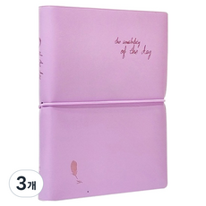 아이씨엘디자인 오브더데이 플래너 다이어리 M, 라벤다, 3개