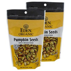 EDEN ORGANIC 烤南瓜籽, 113g, 2包