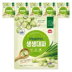 해표 리얼슬라이스 생생대파, 20g, 6개