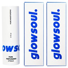 Glowsoul Pure Moisture保濕潤唇膏 4.3g, (無色/無味), 2個