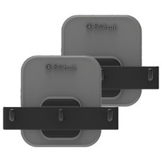 Silibath 浴室3孔多用途萬用掛架, 混合顏色, 2個
