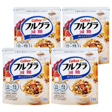 Calbee 卡樂比 Frugra 富果樂 減糖麥片, 350g, 4包