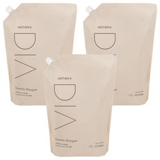 마더케이 디아 세탁세제 리필 무향, 1.7L, 3개