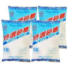 義峰食品 特選砂糖 500g, 4包