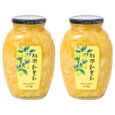 Jeju Daha 濟州檸檬茶沖泡醬, 2.2kg, 1罐, 2罐