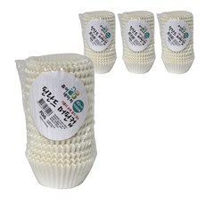 PURE NATURE E-Home Baking 芬蘭鬆餅杯 40mm 200p, 白色的, 4個
